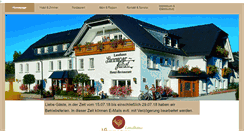 Desktop Screenshot of landhaus-lenneper-fuehrt.de